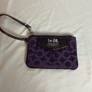 Coach wristlet